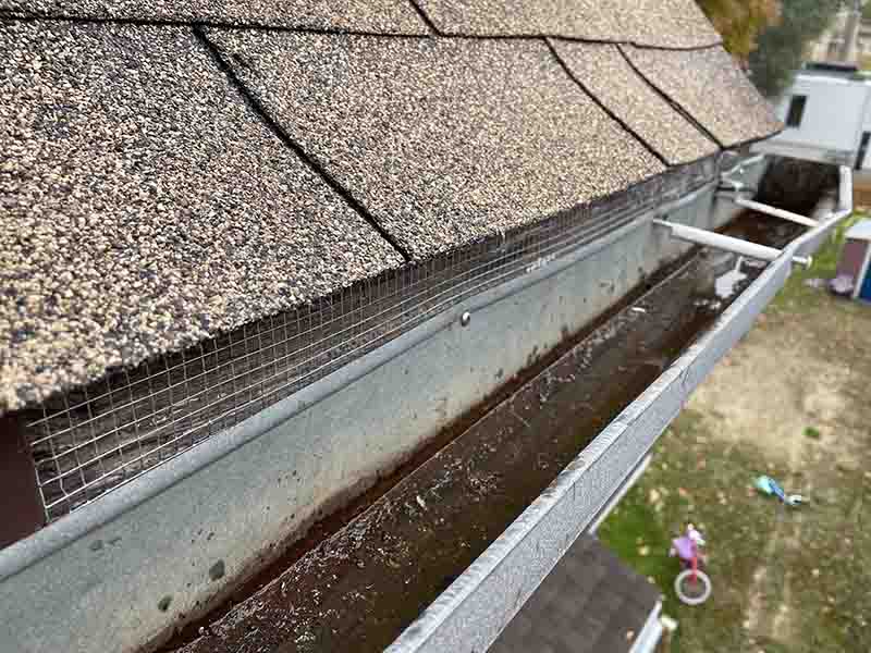 After Gutter Cleaning